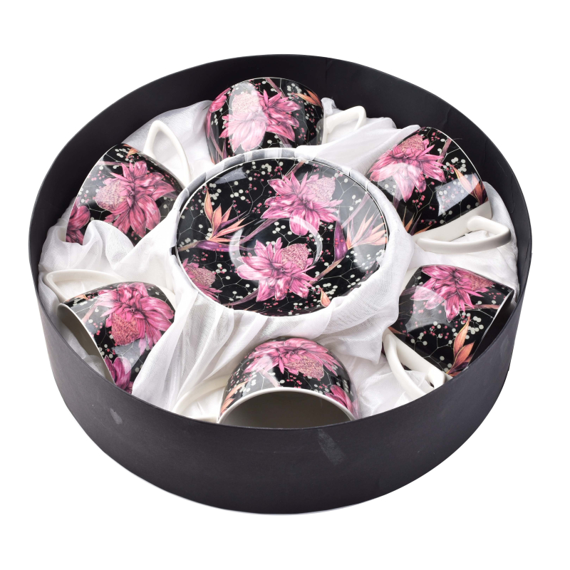 Filiżanki Affek Design Ayla porcelana 250 ml 6 szt.